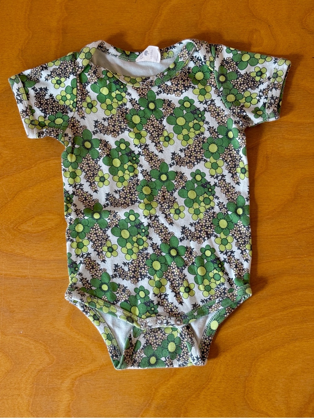Kate Quinn floral bodysuit organic cotton 12-18m